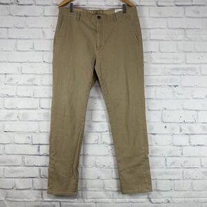 Mott & Bow‎ Pants Men's Size 35 (35x31) Chino Pants Stretch Khaki Straight Leg